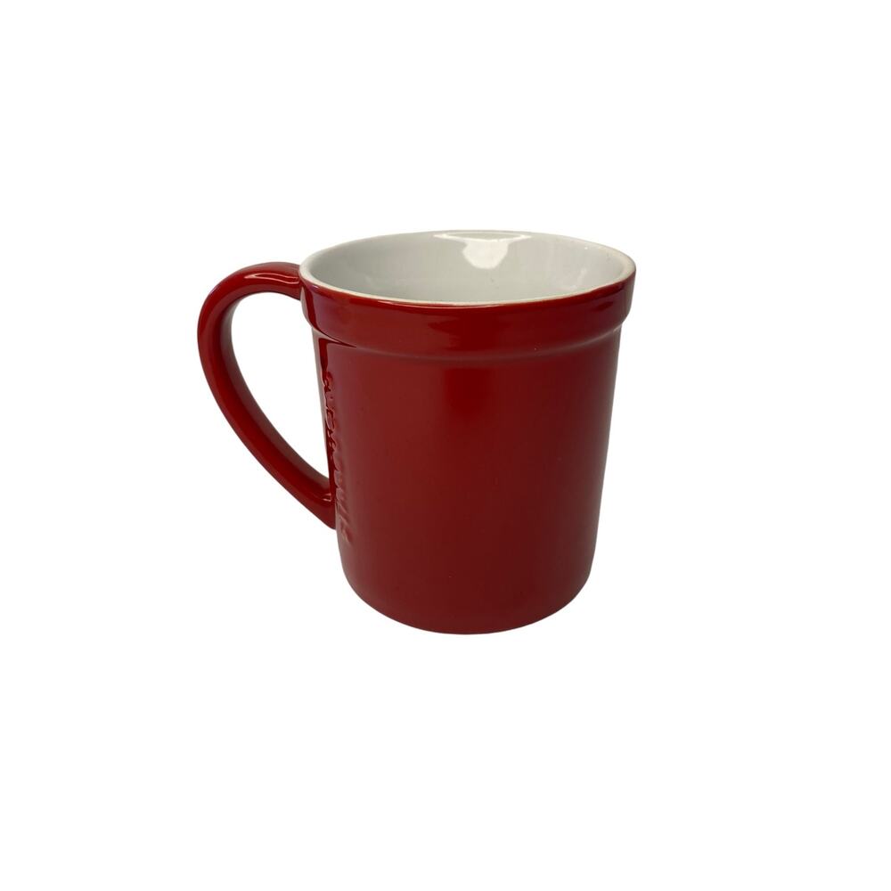 STARBUCKS RED COFFE MUG, COFFE CUP